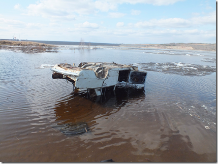 В зоне затопления Богучанской ГЭС. Фото: Евгений Болмасов