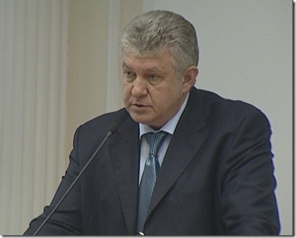 Владимир Пашков на 44 сессии Законодательного собрания Иркутской области