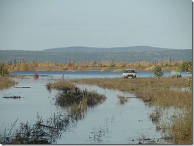 Осень 2012 г. Зона затопления Богучанской ГЭС. Окрестности поселка Таежный Кежемского района Красноярского края. Фото: Людмила Зощенко, Вера Шнайдер