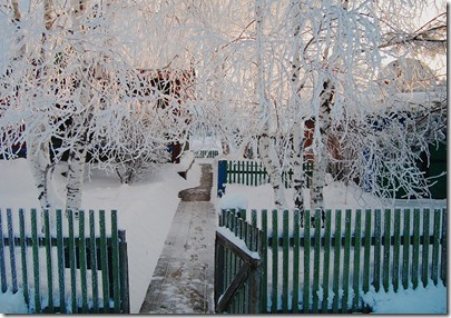 Дом Александра Максимовича Зубченко, зима 2011. Фото: Платон Терентьев