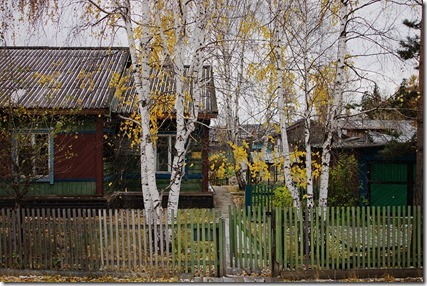 Покинутый дом Александра Максимовича Зубченко в зоне затопления БоГЭС, осень 2013. Фото: Платон Терентьев