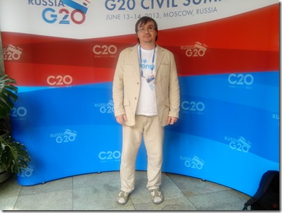 Участник рабочей группы по экологии и энергетике Гражданской Двадцатки Александр Колотов (Плотина.Нет!)
